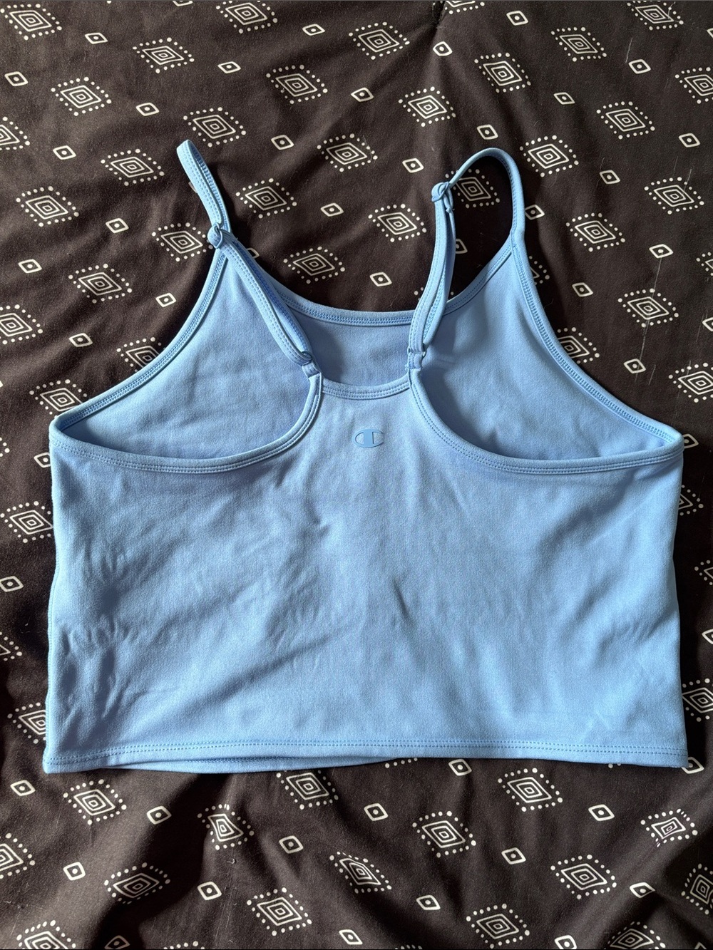 Champion Soft Touch Longline Cami Tank with Shelf Bra Cornflower Blue L - Picture 2 of 7